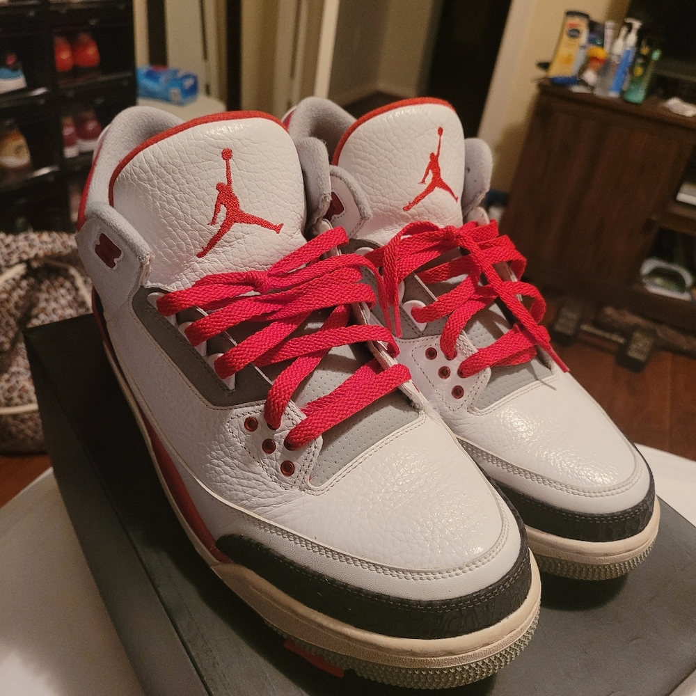Jordan Retro 3 Fire red